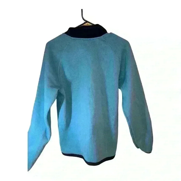 Mens The North Face Gordon Lyons 1/4 Zip Pullover Fleece Sweater Jacket Blue S - Picture 4 of 8